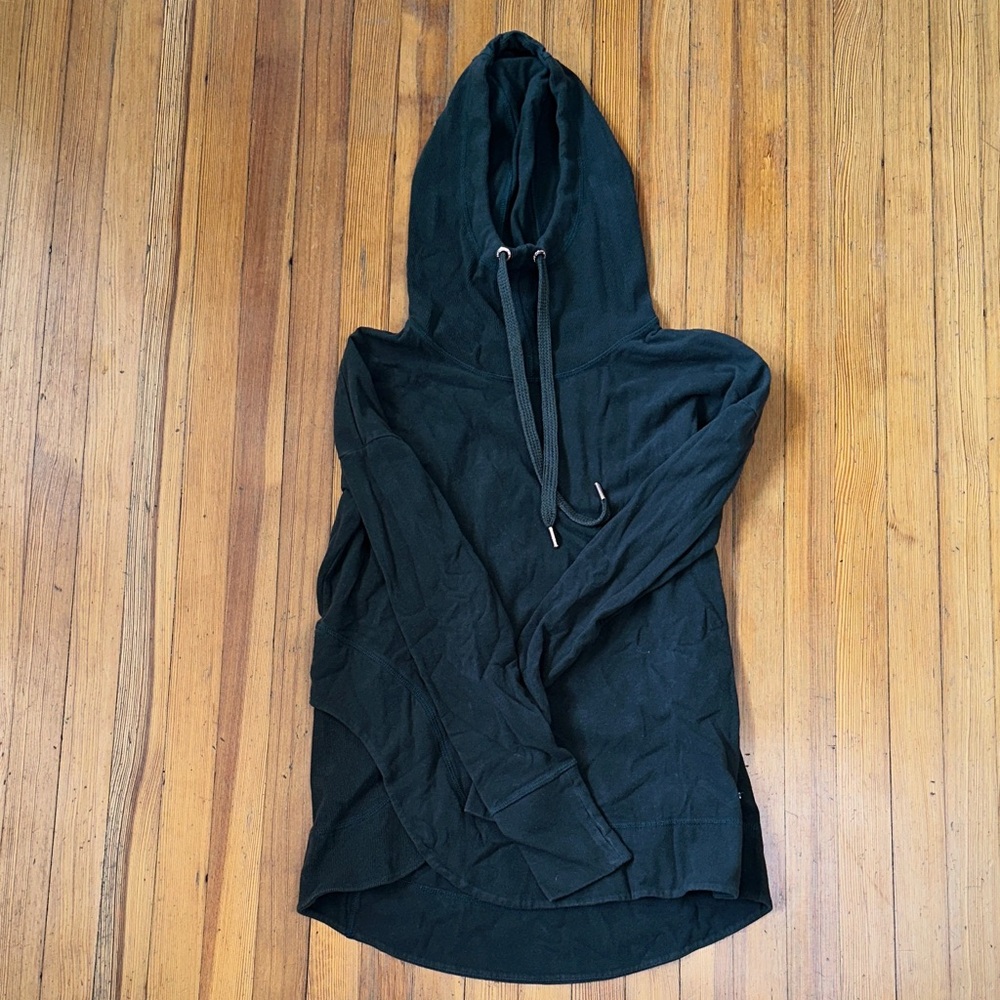 Sweaty Betty escape luxe dark green hoodie (M)